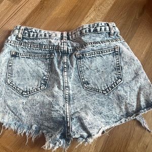 Jean shorts